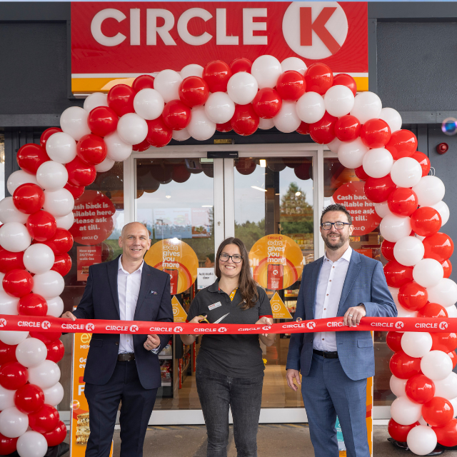 CK staff members in front of Shannon store