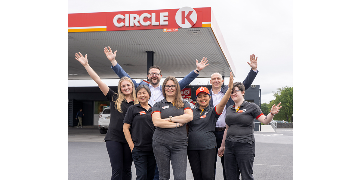 CK staff members posing in front of Shannon store